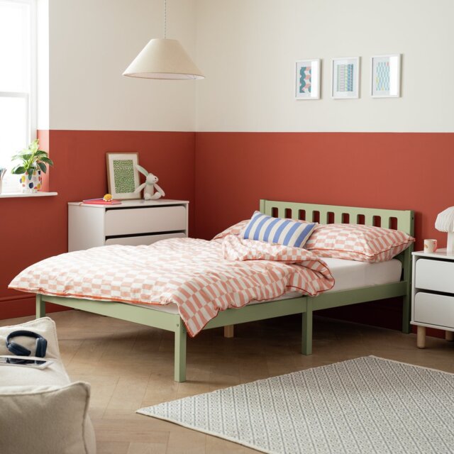 Habitat Kids Ronnie Small Double Bed - Green - image 1