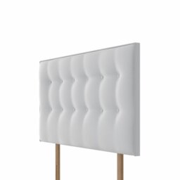 Silentnight Hayez Fabric Superking Headboard - Light Grey - thumbnail 2