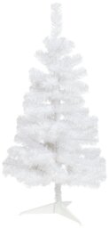 Argos Home 3ft Small Christmas Tree - White - thumbnail 2