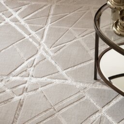 Asiatic Aurora Mica Metallic Gold Short Pile Rug - 120x170cm - thumbnail 2