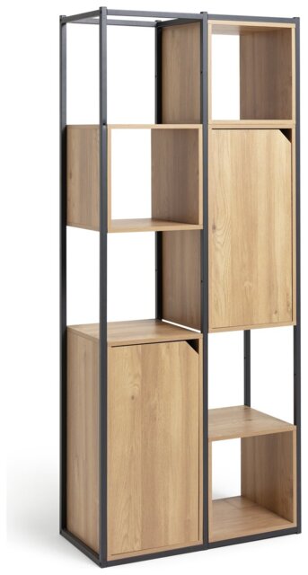 Argos Home Loft Living Tall Shelving Unit - Light Oak - image 1
