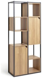 Argos Home Loft Living Tall Shelving Unit - Light Oak