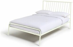 Habitat Kanso Double Metal Bed Frame - White - thumbnail 2