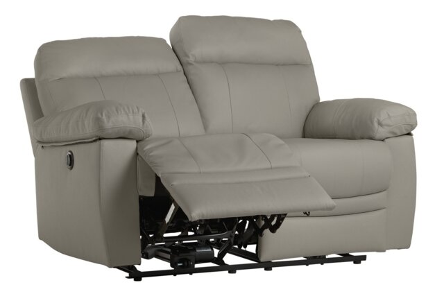 Argos Home New Paolo 2 Seater Power Recliner Sofa - Grey - image 1
