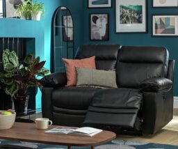 Argos Home New Paolo 2 Seater Power Recliner Sofa - Grey - thumbnail 2
