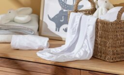 Habitat Kids 2 Pack Cotton Jersey White Fitted Sheet - Moses - thumbnail 2
