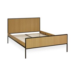 Julian Bowen Sia Double Bed Frame - Natural Wood - thumbnail 2