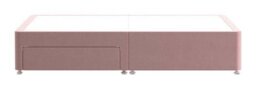 Silentnight Middleton Double 2 Drawer Divan Bed - Pink - thumbnail 2