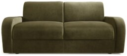 Jay-Be Deco Fabric 3 Seater Sofa Bed - Sage Green - thumbnail 1