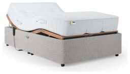 Mibed Essential Small Double Adjustable Bed & Mattress -Grey - thumbnail 2