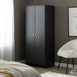 Argos Home Seville 2 Door Wardrobe - Anthracite