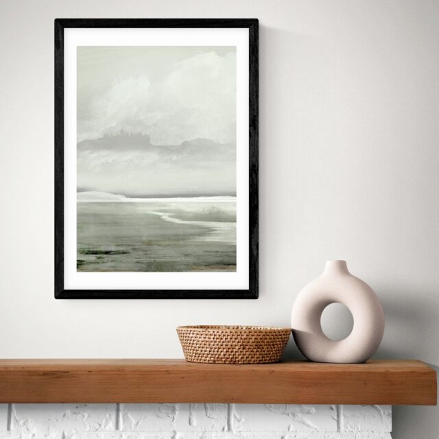 East End Prints Black Frame Art Print - A2 - image 1