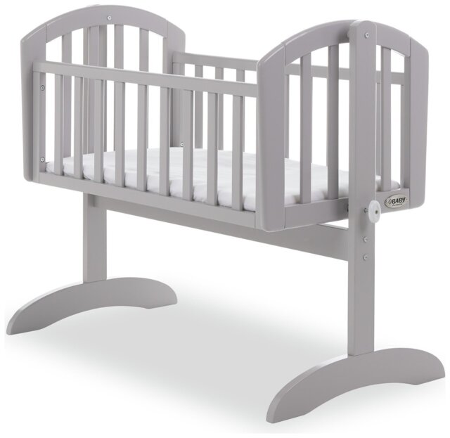 Obaby Sophie Swinging Crib - Warm Grey - image 1