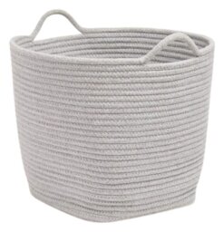 Great Little Trading Company Rope Storage Basket - Grey - thumbnail 1
