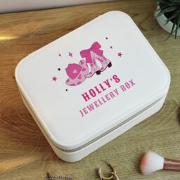 Personalised Message Cowgirl Travel Jewellery Box - thumbnail 1