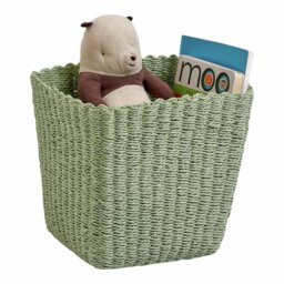 Great Little Trading Company Rope Storage Basket - Green - thumbnail 2