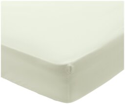 Habitat Egyptian Cotton 400TC Cream Fitted Sheet - King