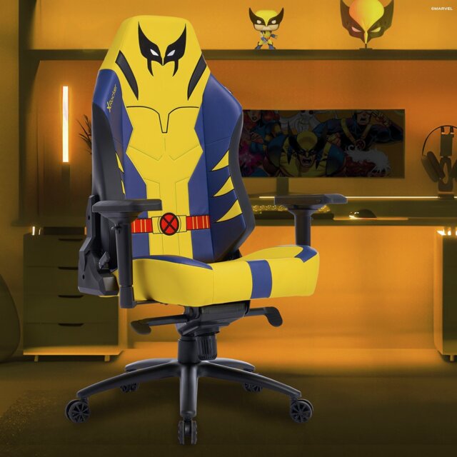 X Rocker Onyx Gaming Chair - Marvel Wolverine - image 1