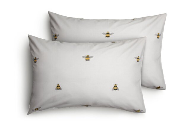 Argos Home Bee Housewife Pillowcase Pair - image 1
