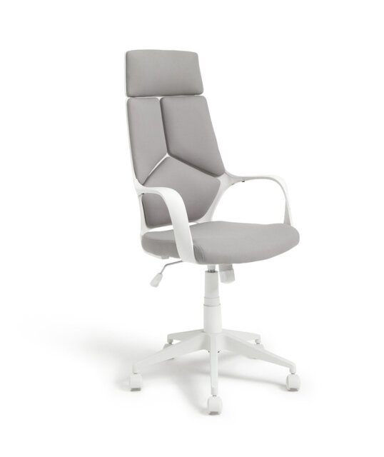 Habitat Alma High Back Office Chair - Grey - image 1