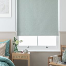 Habitat Textured Blackout Sage Green Roller Blind - 180cm - thumbnail 1