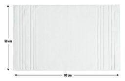 Habitat Hygro Cotton Anti Microbial Bath Mat - Blush - thumbnail 2