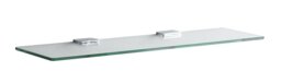 Argos Home Glass Bathroom Shelf - Chrome - thumbnail 2