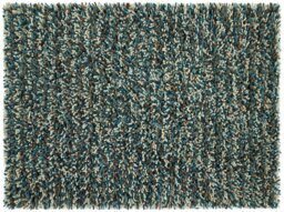 Origins Blue Wool Shaggy Rug - 120x170cm - thumbnail 2