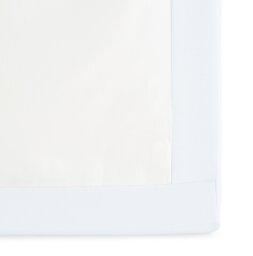 Habitat Pure Cotton 200TC White Flat Sheet - Kingsize - thumbnail 2