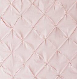 Habitat Hadley Pintuck Blush Pink Bedding Set - Superking - thumbnail 2