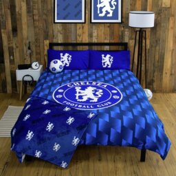 Chelsea FC Football Blue Kids Bedding Set - Double