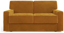 Jay-Be Linea Velvet 2 Seater Sofa Bed - Gold - thumbnail 1