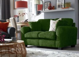 Argos Home Taylor Fabric 2 Seater Sofa - Green - thumbnail 2