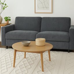 Aspire Vault 2 Seater Storage Sofa Bed - Charcoal - thumbnail 1