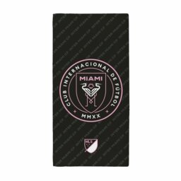 MLS International Miami FC Beach Towel - Black - thumbnail 2