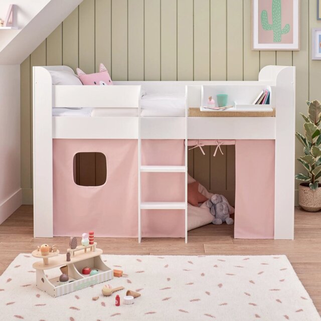 Great Little Trading Company Paddington Midsleeper Bed -Pink - image 1