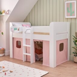 Great Little Trading Company Paddington Midsleeper Bed -Pink - thumbnail 2