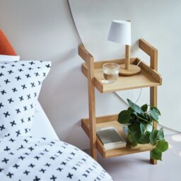 Habitat Jessie Oak Bedside Table - thumbnail 1
