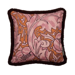 Habitat x Morris & Co. Batchelors Fringe Cushion - 43x43cm - thumbnail 2