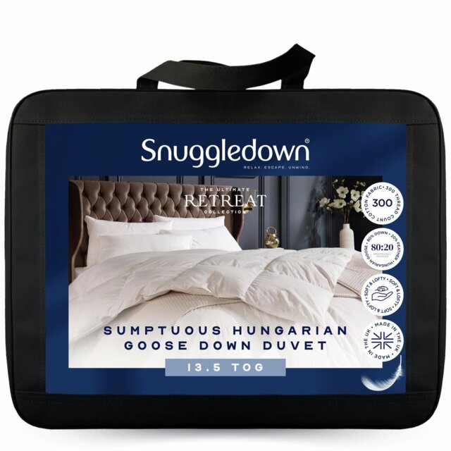 Snuggledown Hungarian Goose 13.5 Tog Duvet - Super King - image 1