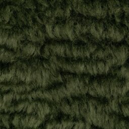Habitat Shearling Cushion - Moss Green - 55x40cm - thumbnail 2