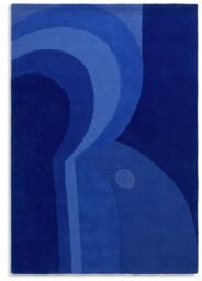 Habitat 60 Ripple Rug by Simone Brewster - 160x230cm - Blue - thumbnail 2