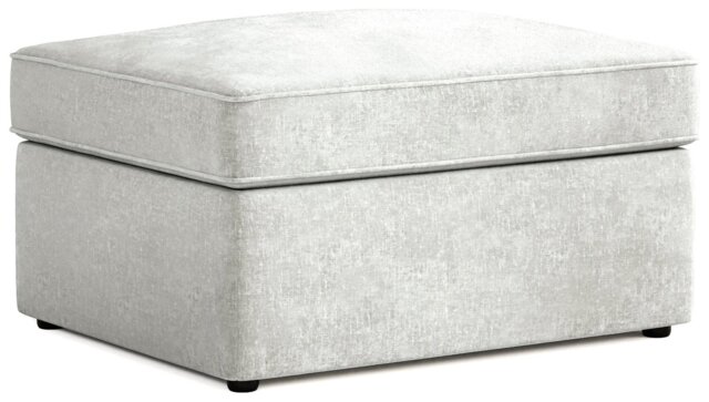Jay-Be Fabric Footstool Chair Bed - Light Grey - image 1