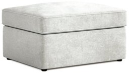 Jay-Be Fabric Footstool Chair Bed - Light Grey