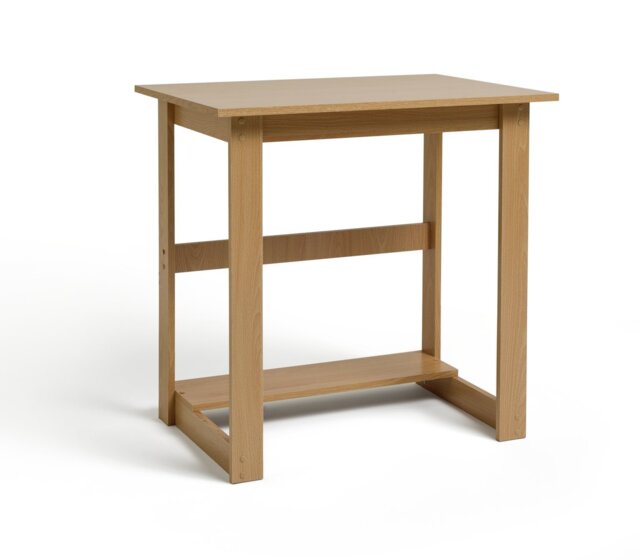 Argos Home Office Desk - Beech Effect - image 1