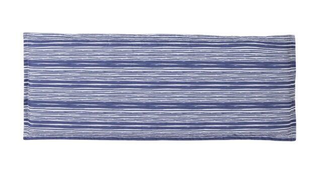 Argos Home Coastal Stripe Garden Bench Cushion - Blue - image 1