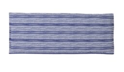 Argos Home Coastal Stripe Garden Bench Cushion - Blue - thumbnail 1