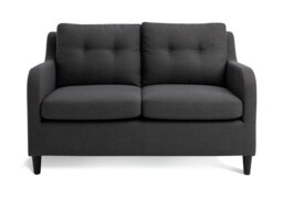 Habitat Dylan Fabric 2 Seater Sofa - Charcoal - thumbnail 1
