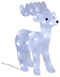 Argos Home Christmas Acrylic Reindeer Decoration - thumbnail 2