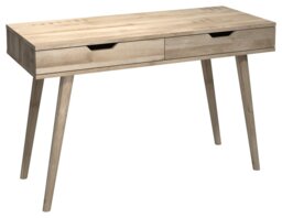 Sherwood 2 Drawer Desk - Natural - thumbnail 1
